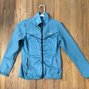 Columbia Teal Full-Zip Jacket